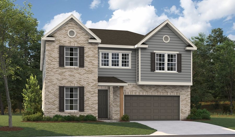 Sage-E658-AugustPark Elevation A:The Sage Elevation A