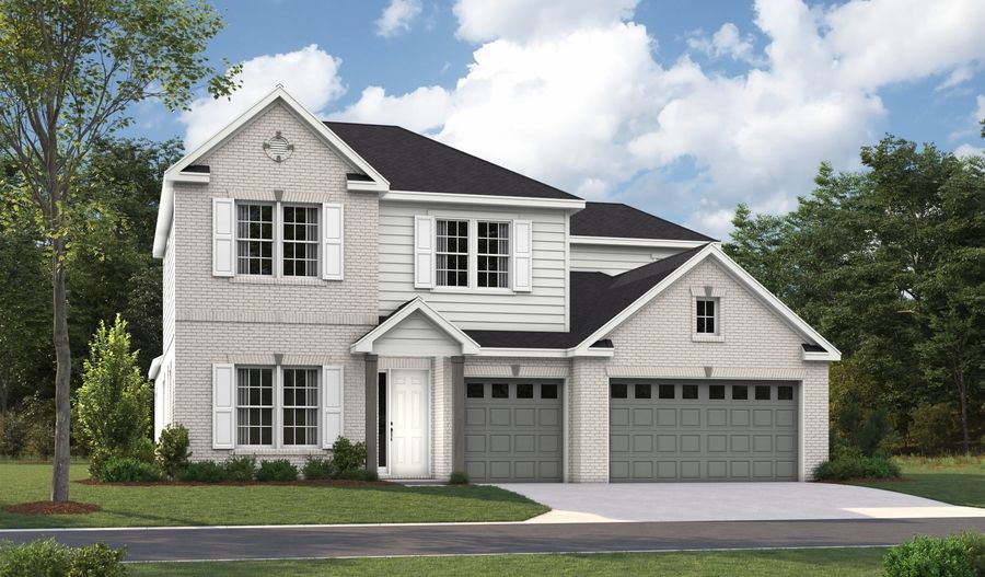 Parnell-EA59-AugustPark Elevation A:The Parnell Elevation A