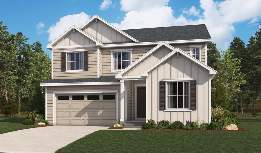 Hopewell-D724-BrightonCrossings Elevation A:The Hopewell Elevation A