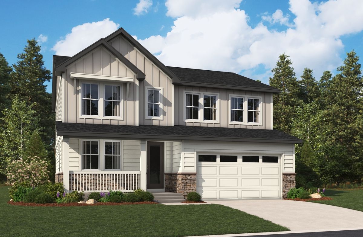 Hemingway-D250-HarvestCrossing Elevation A:The Hemingway Elevation A