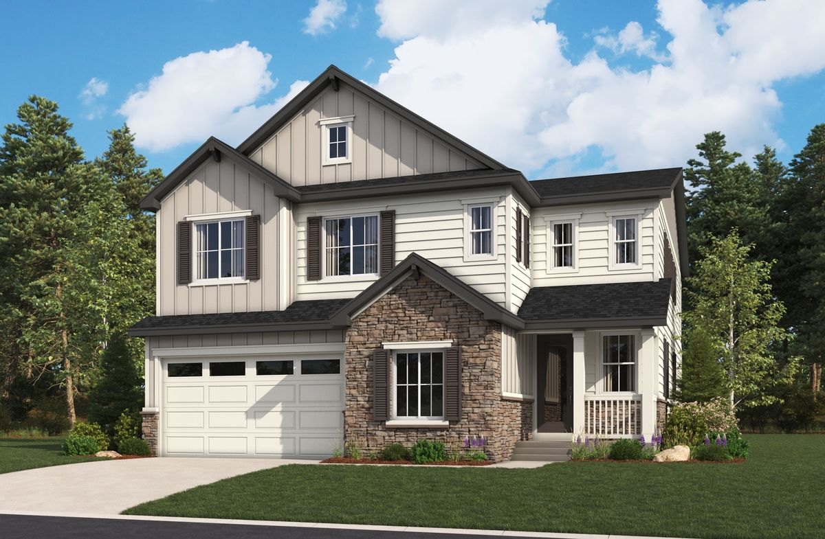 Yorktown-D725-HarvestCrossing Elevation A:The Yorktown Elevation A