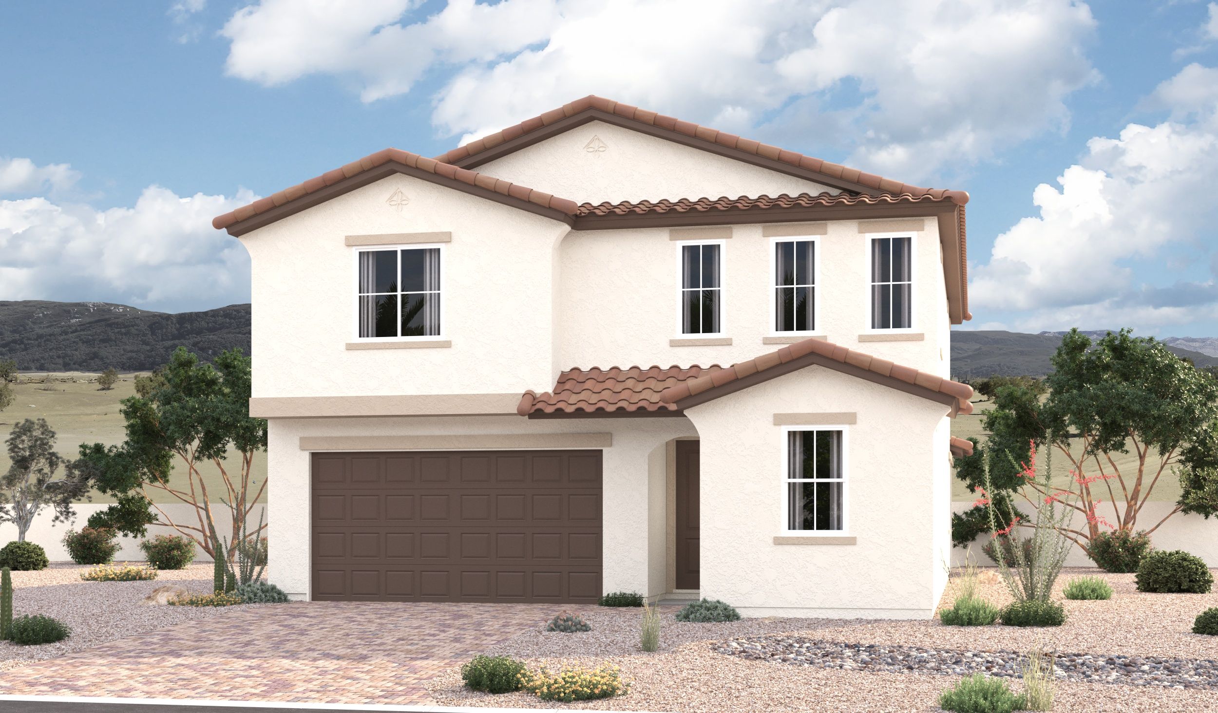 Moonstone-P914-SeasonsatVistaDelSur Elevation A:The Moonstone Elevation A