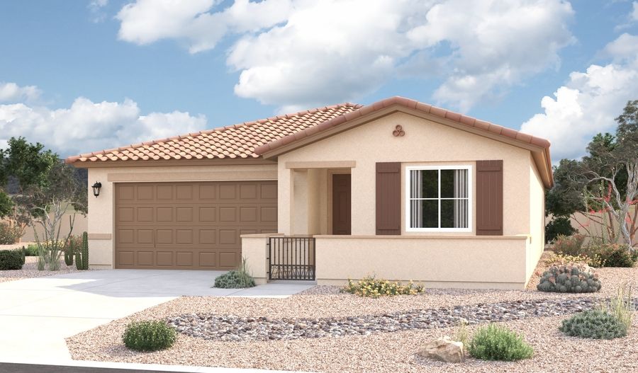Arlington-Q721-MesaDelSol Elevation A:The Arlington Elevation A
