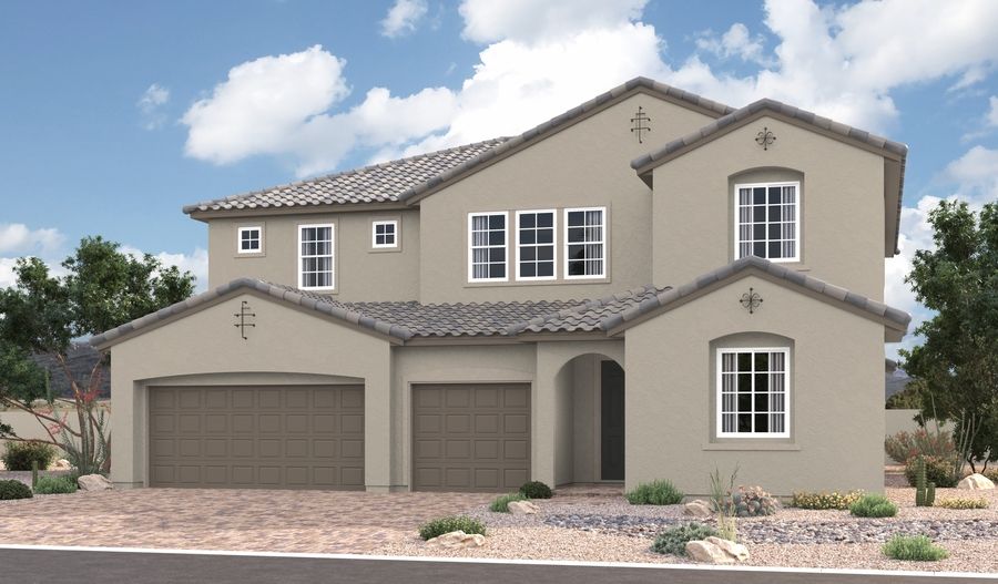 Dayton-L601-SilverBow Elevation A:The Dayton Elevation A