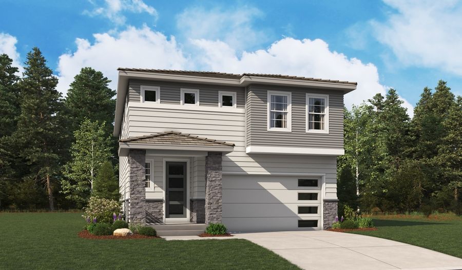 Laurel-D846-TheSummitatMeridian Elevation B:The Laurel Elevation B