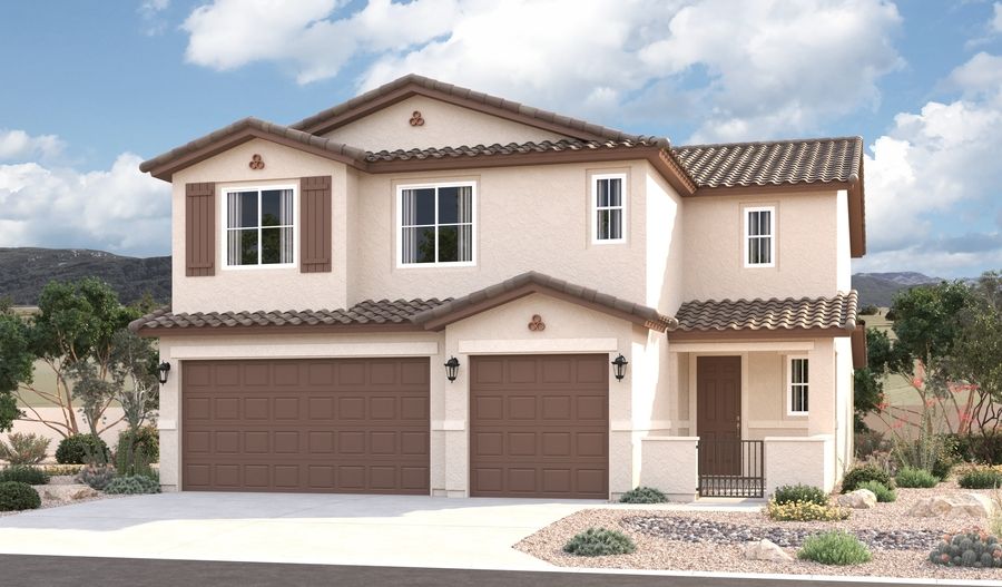 Yorktown-Q725-MesaDelSol Elevation A:The Yorktown Elevation A