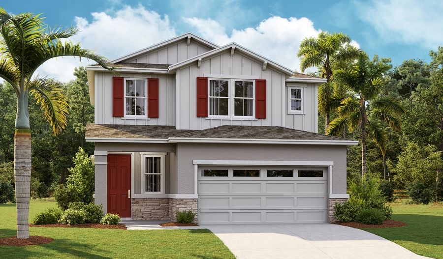 Lynwood-F952-ORL Master Elevation H:The Lynwood Elevation H