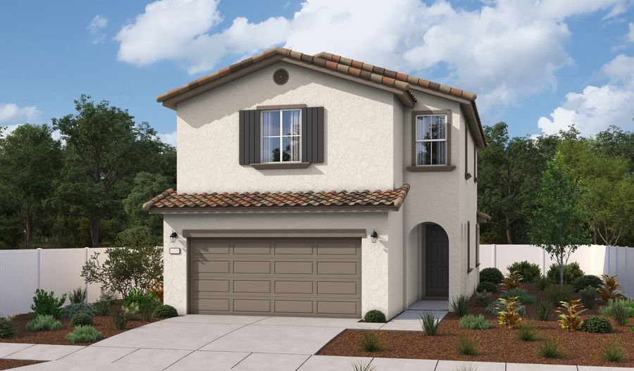 Lancaster-SB04-AuburndaleatTheWoods Elevation A:The Lancaster Elevation A