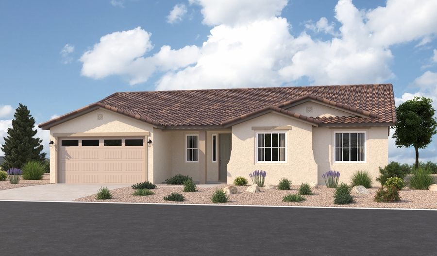 Melody-Z22M-RedSlateEstates Elevation A:The Melody Elevation A