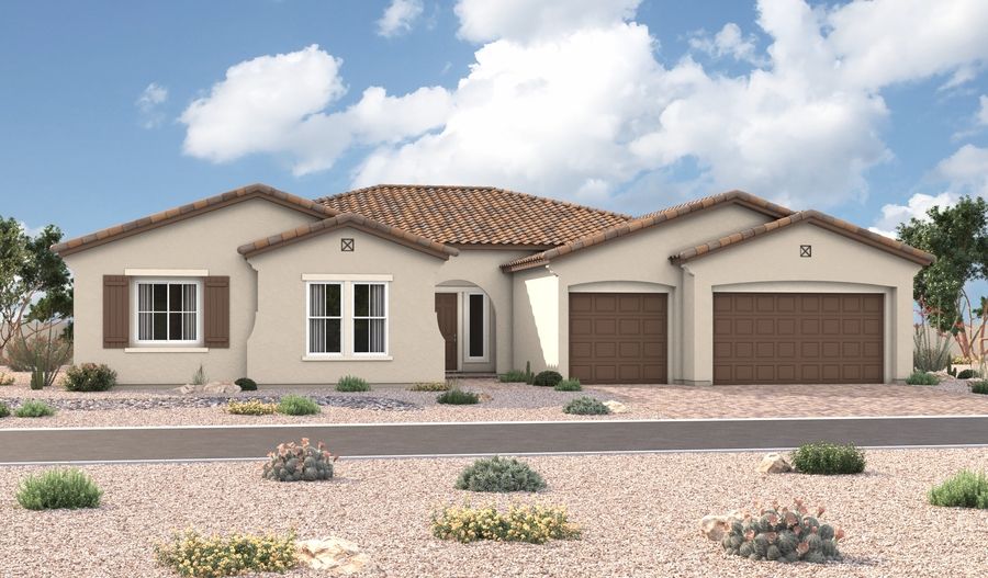 Rocco-L34R-LV Elevation A:The Rocco Elevation A