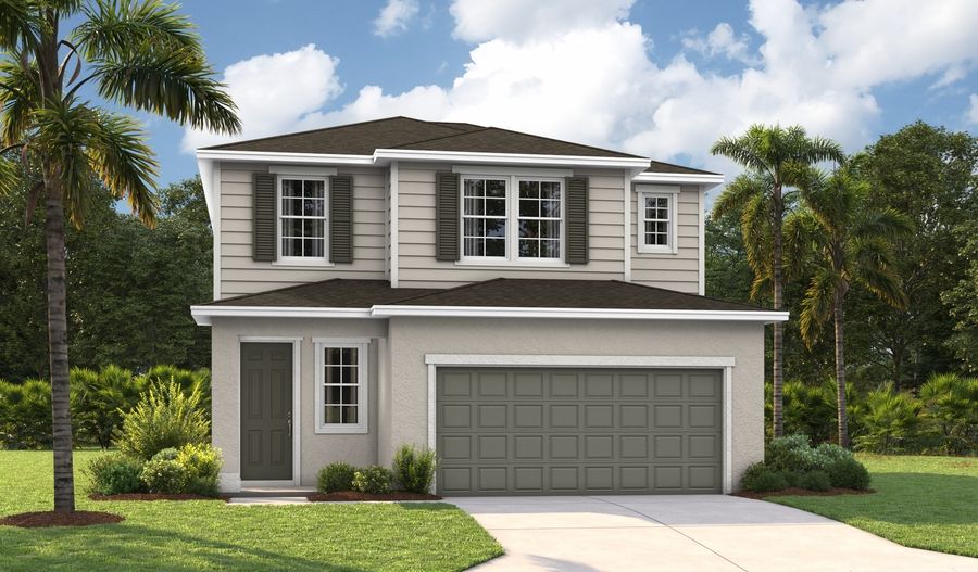 Lynwood-K952-MapleRidge Elevation A:The Lynwood Elevation A