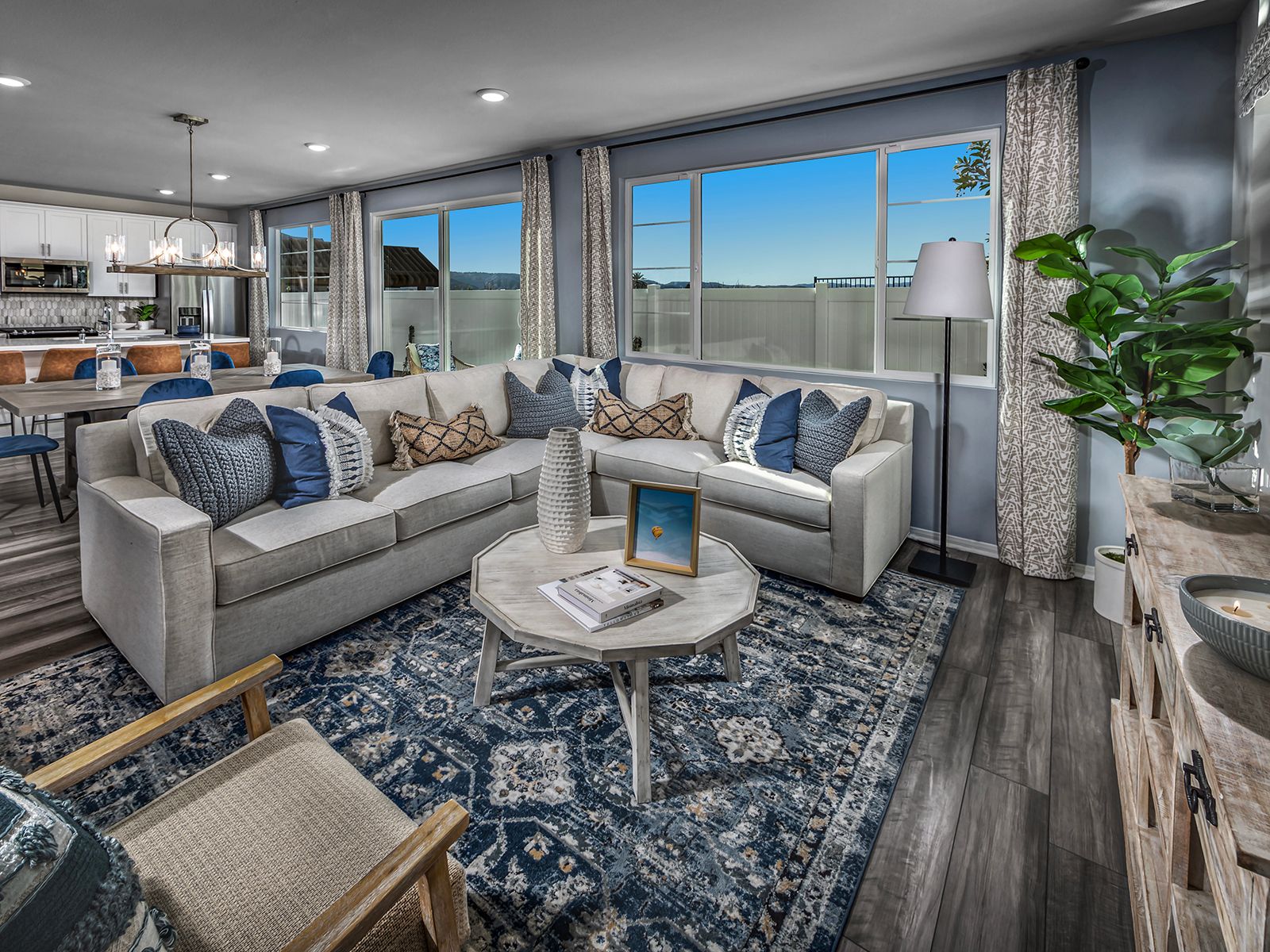 Allow the family to stay connected with our open-concept floorplans.