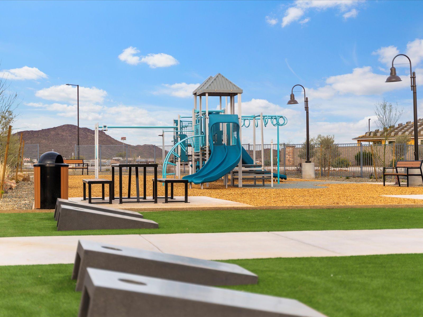 Community playground modeled at Paloma Creek