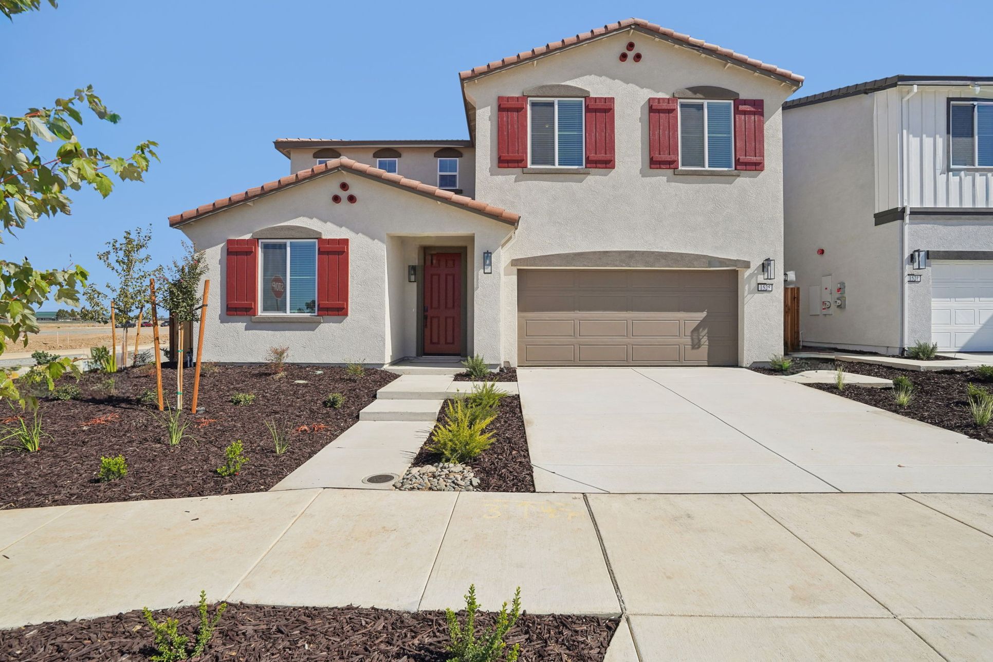 1525 McIntyre St at Monument of Liberty Ranch in Galt, CA.:Front Exterior