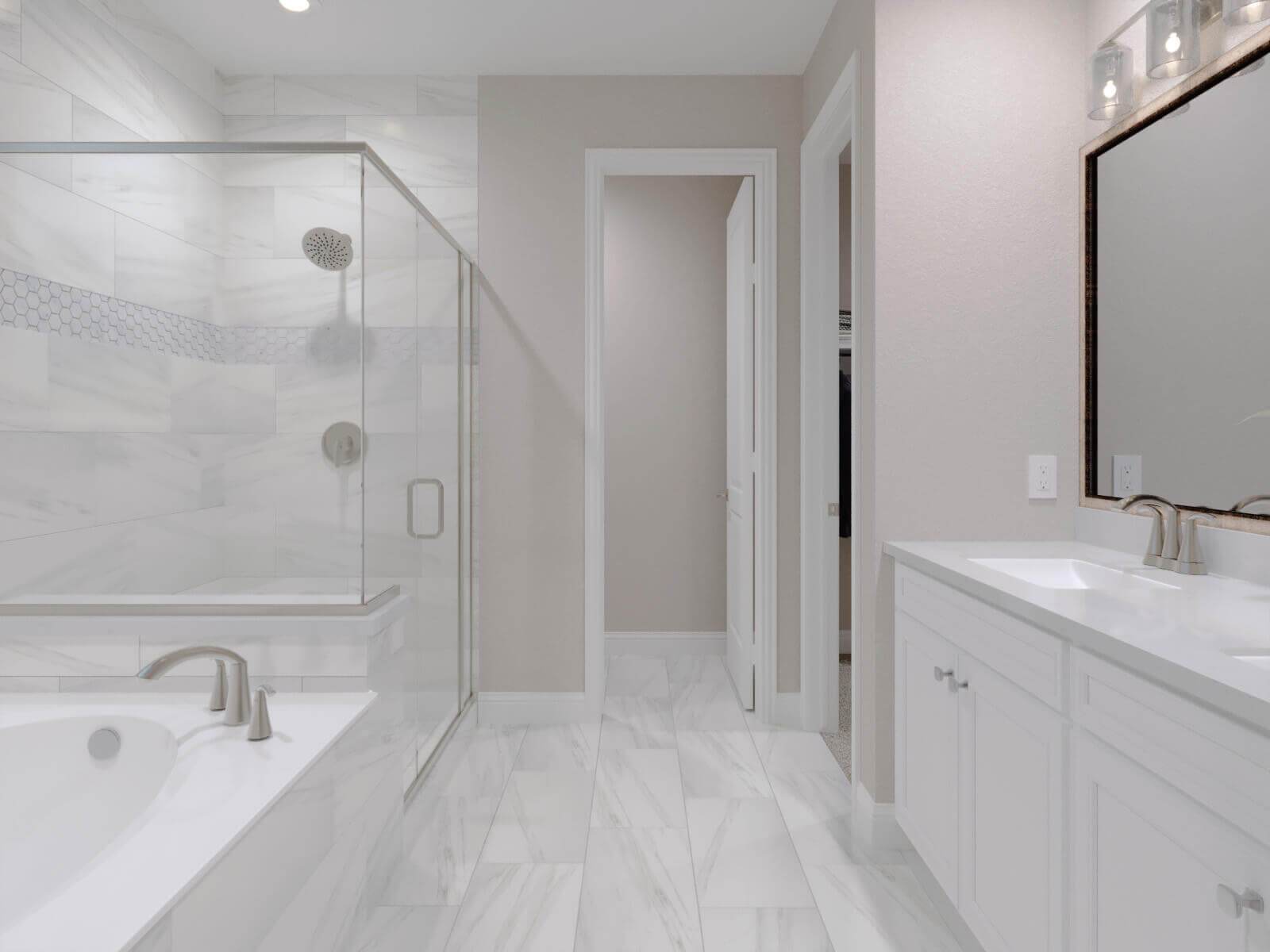 Your primary bathroom retreat in the Ellison.:Primary Bathroom