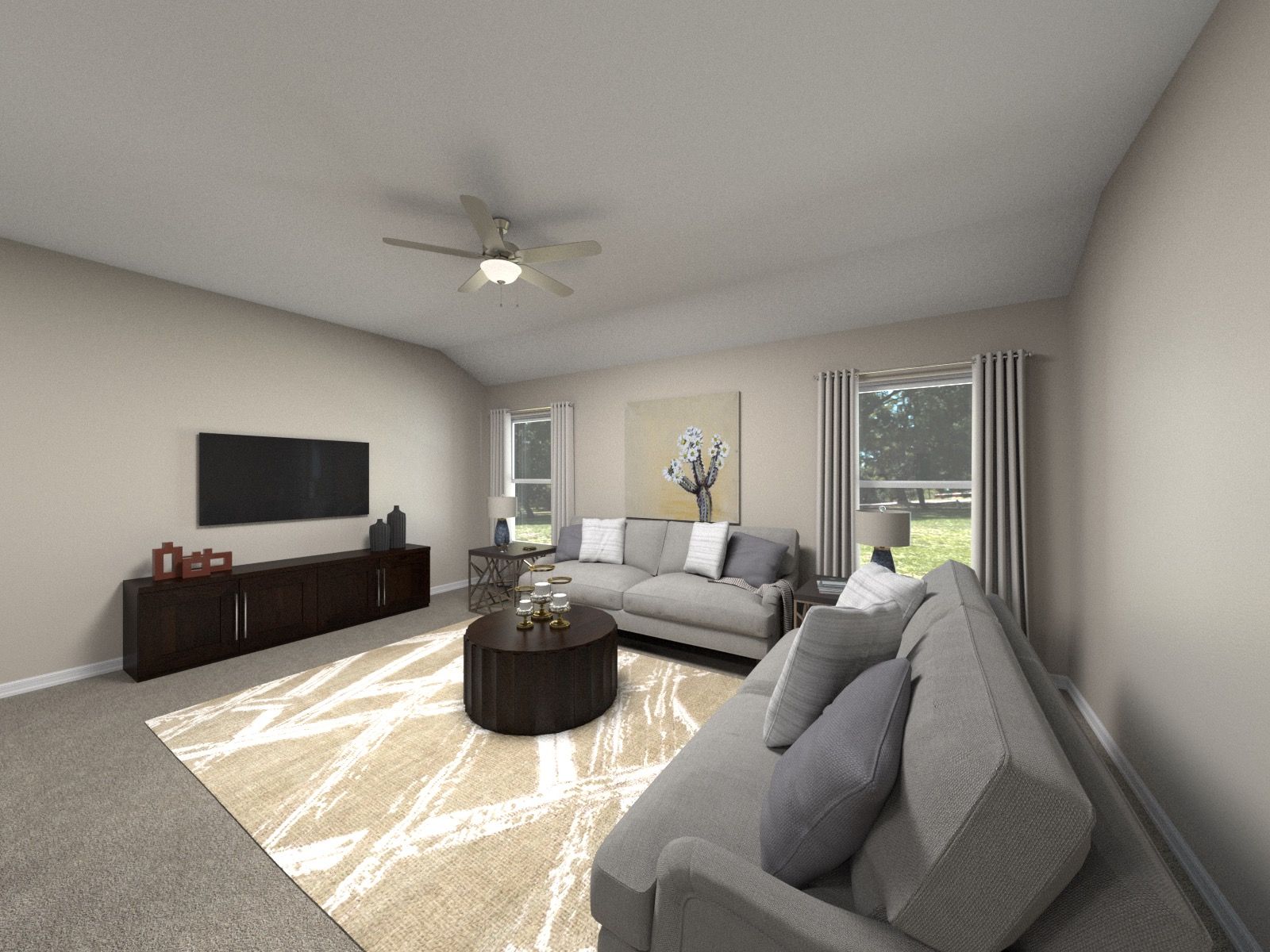 Bring together family and friends in the spacious living area.:The Coronado (740) Floorplan