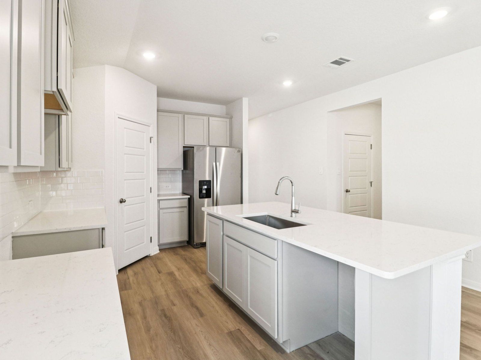 Kitchen in the Allen floorplan at a Meritage Homes community.:Kitchen