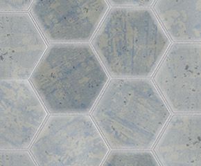 Kitchen Backsplash: Mesmerist Whimsy Hexagon:Kitchen Backsplash: Mesmerist Whimsy Hexagon