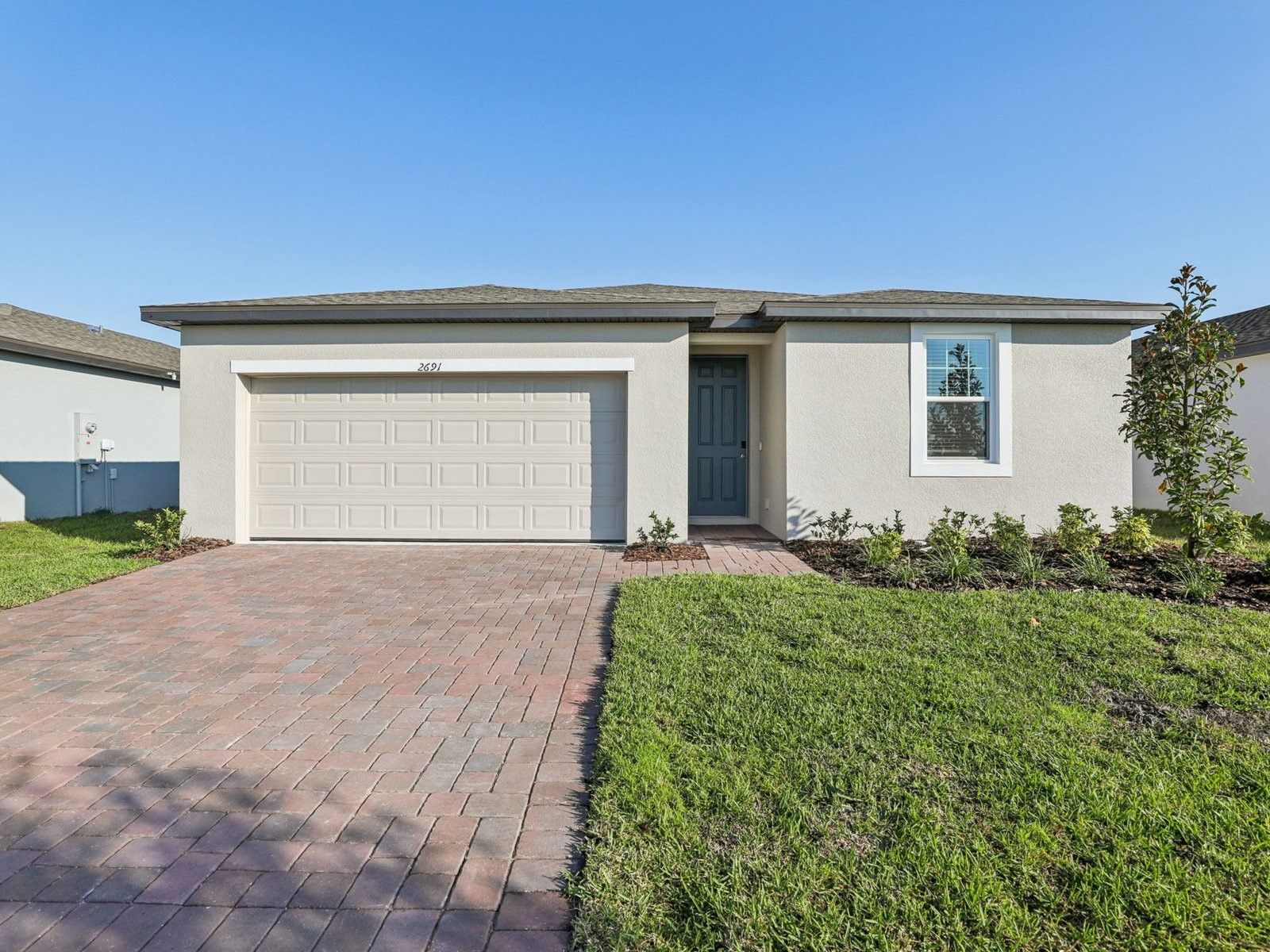 The Bluebell floorplan at 2691 Sedgefield Circle.:Front Exterior