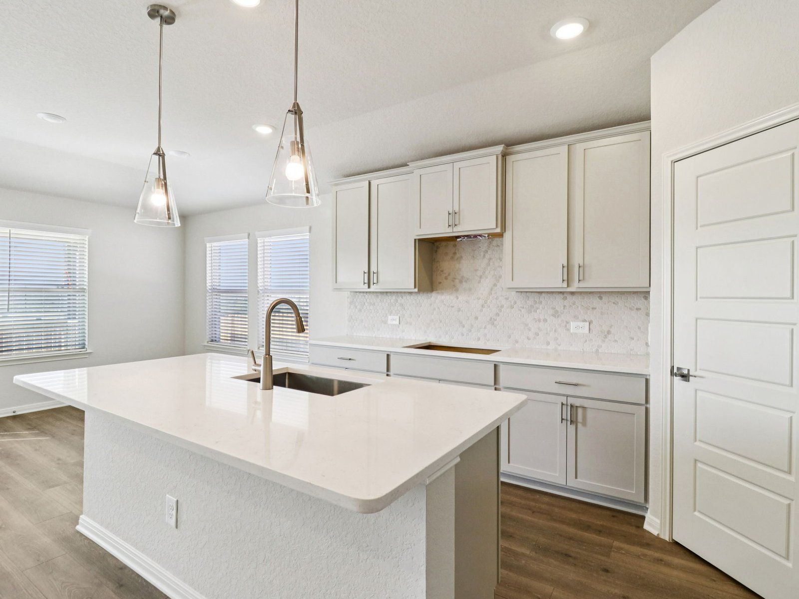 Kitchen in the Henderson floorplan at a Meritage Homes community.:Kitchen