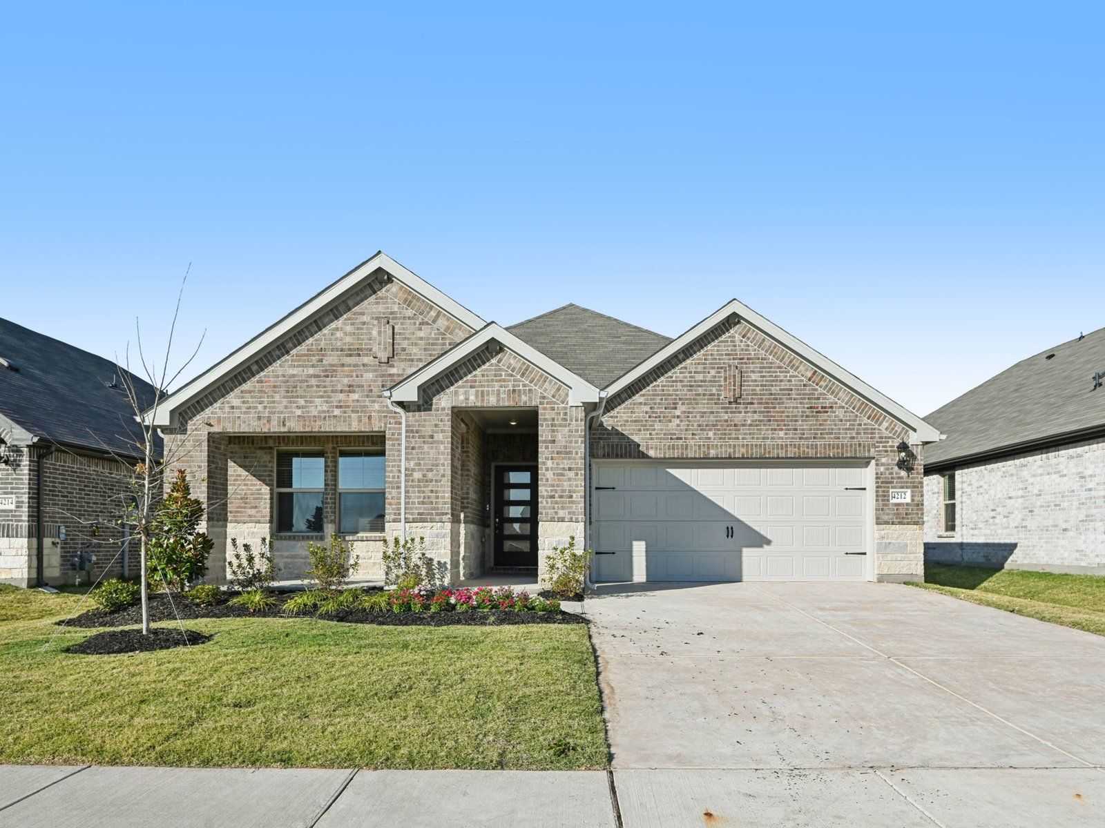 The Preston floorplan with the Essence interior package.:Front Exterior