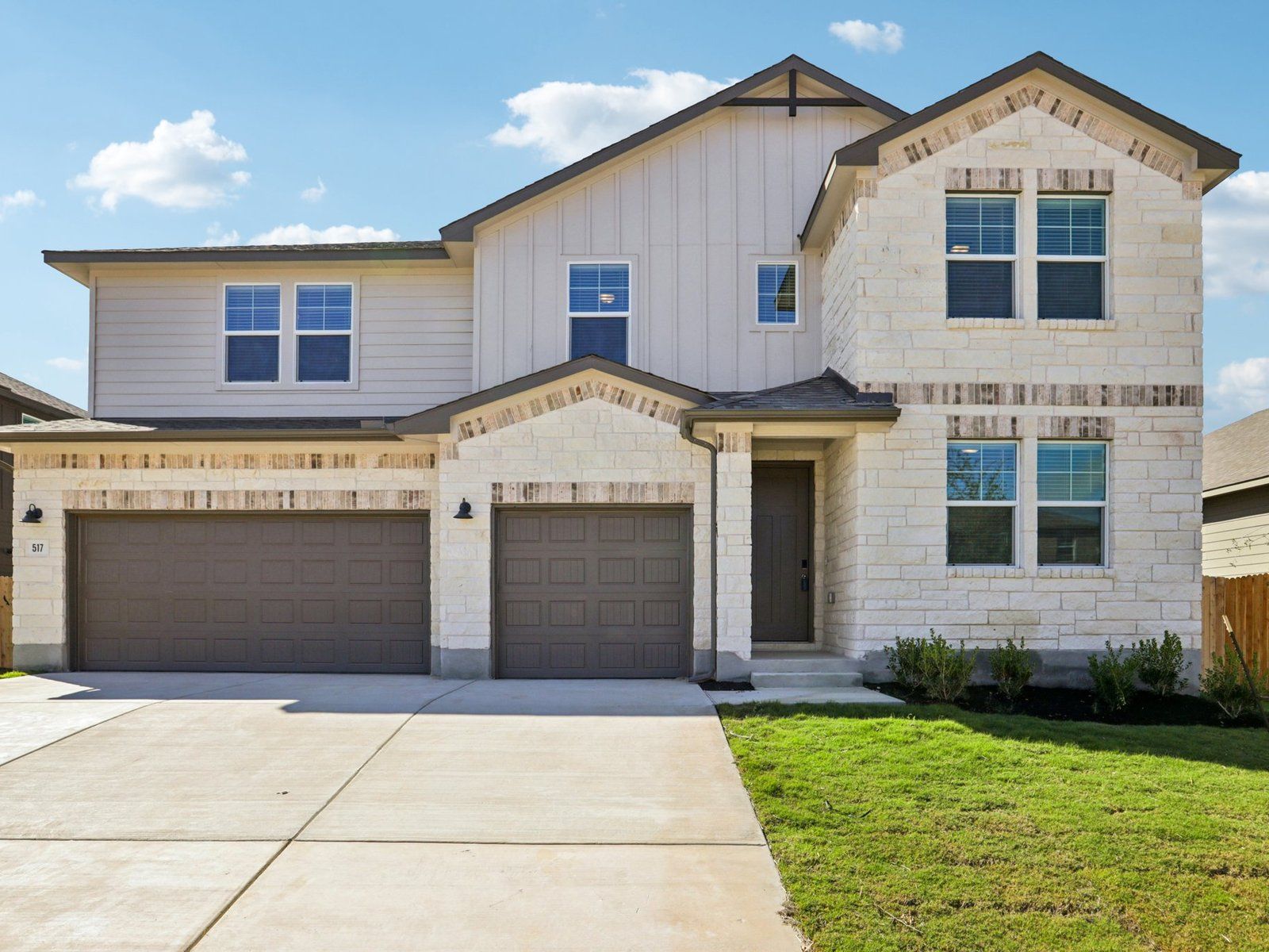 517 Banff Drive is the Revere floorplan with the C elevation.:517 Banff Drive