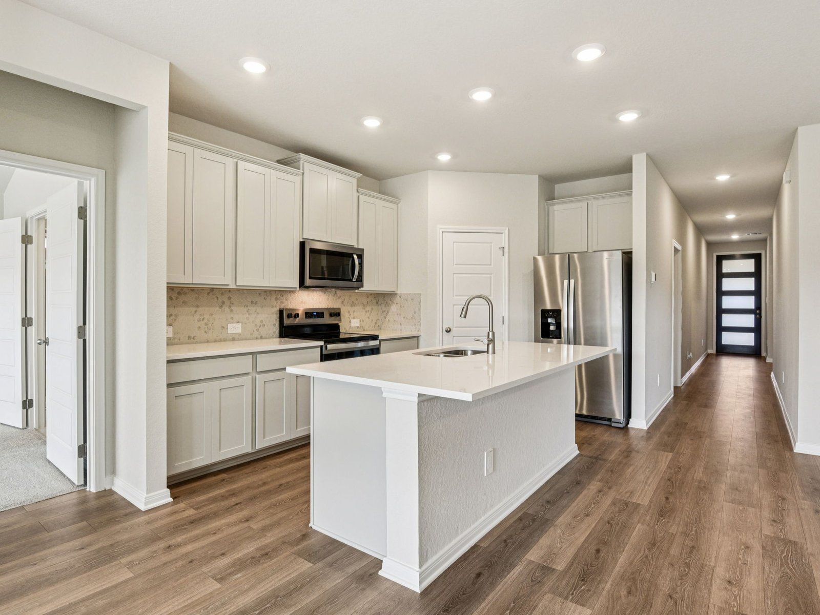 Kitchen in the Briscoe floorplan at a Meritage Homes community.:Kitchen