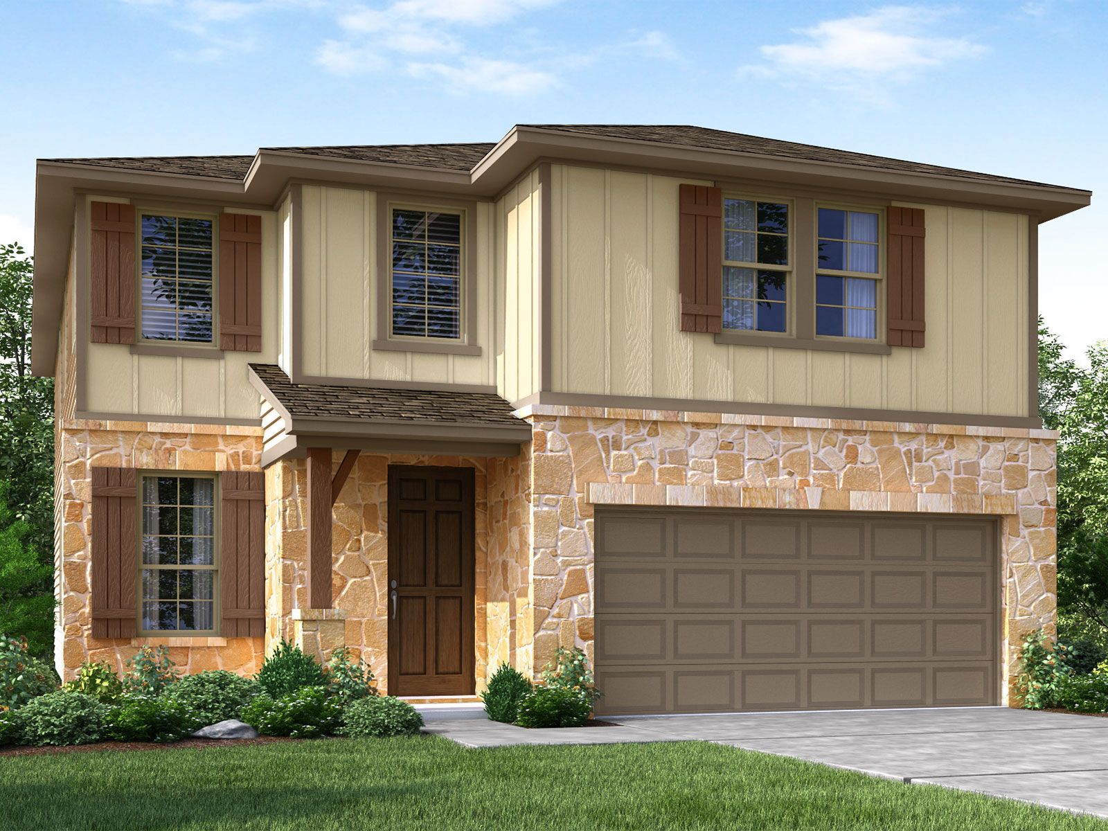 Front Exterior Render:Front Exterior Render