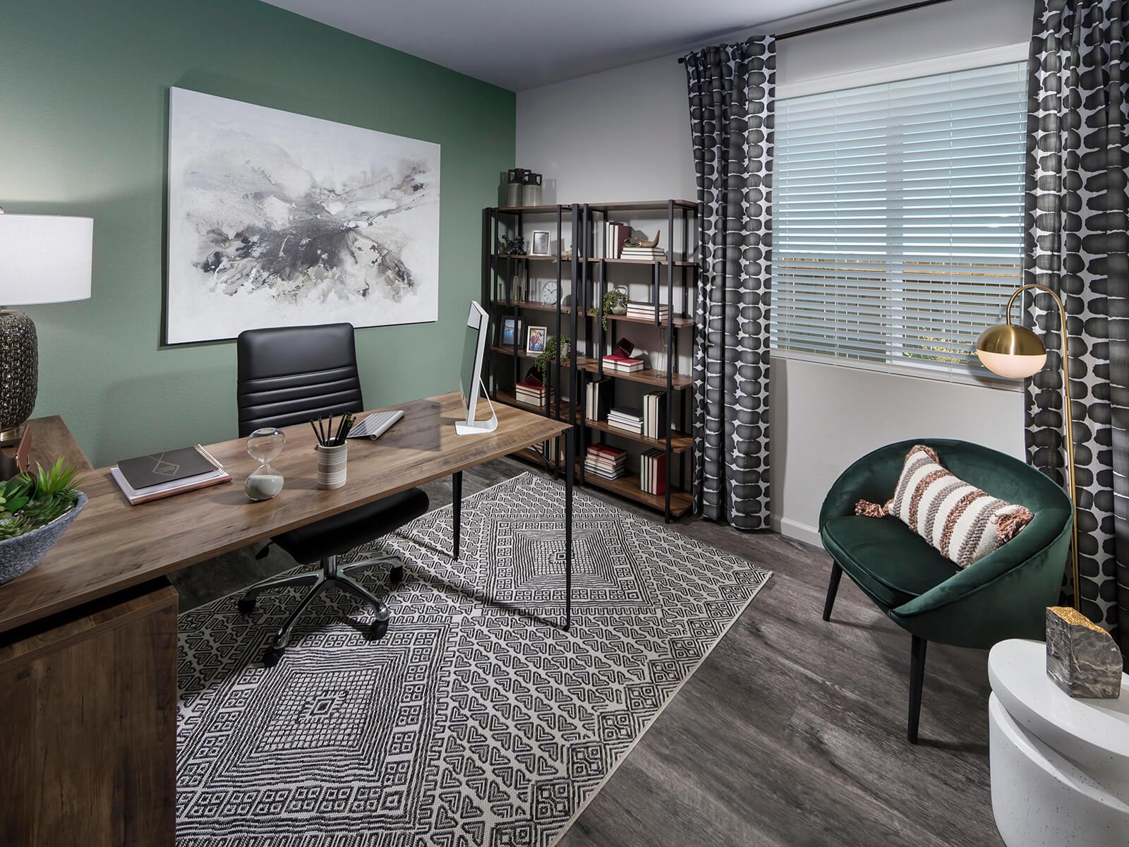 Flex Space:Office in a 5015 floorplan at a Meritage Homes community in Manteca, CA.