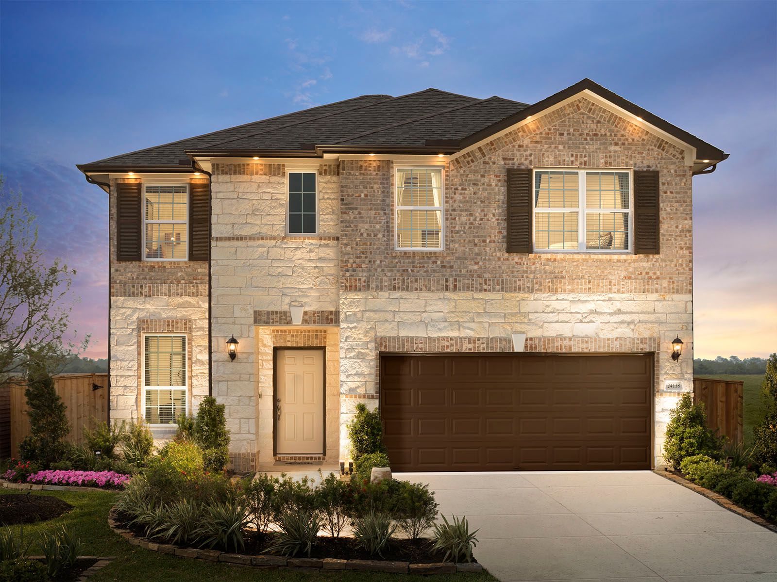 The Texoma modeled at Katy Pointe.:The Texoma modeled at Katy Pointe.