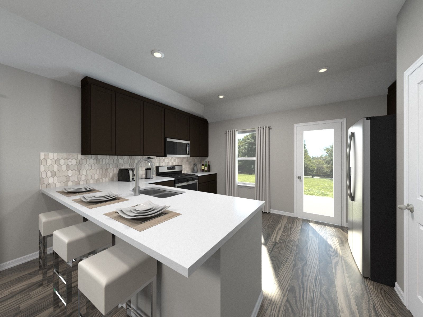 Kitchen:The Teton (320) Floorplan