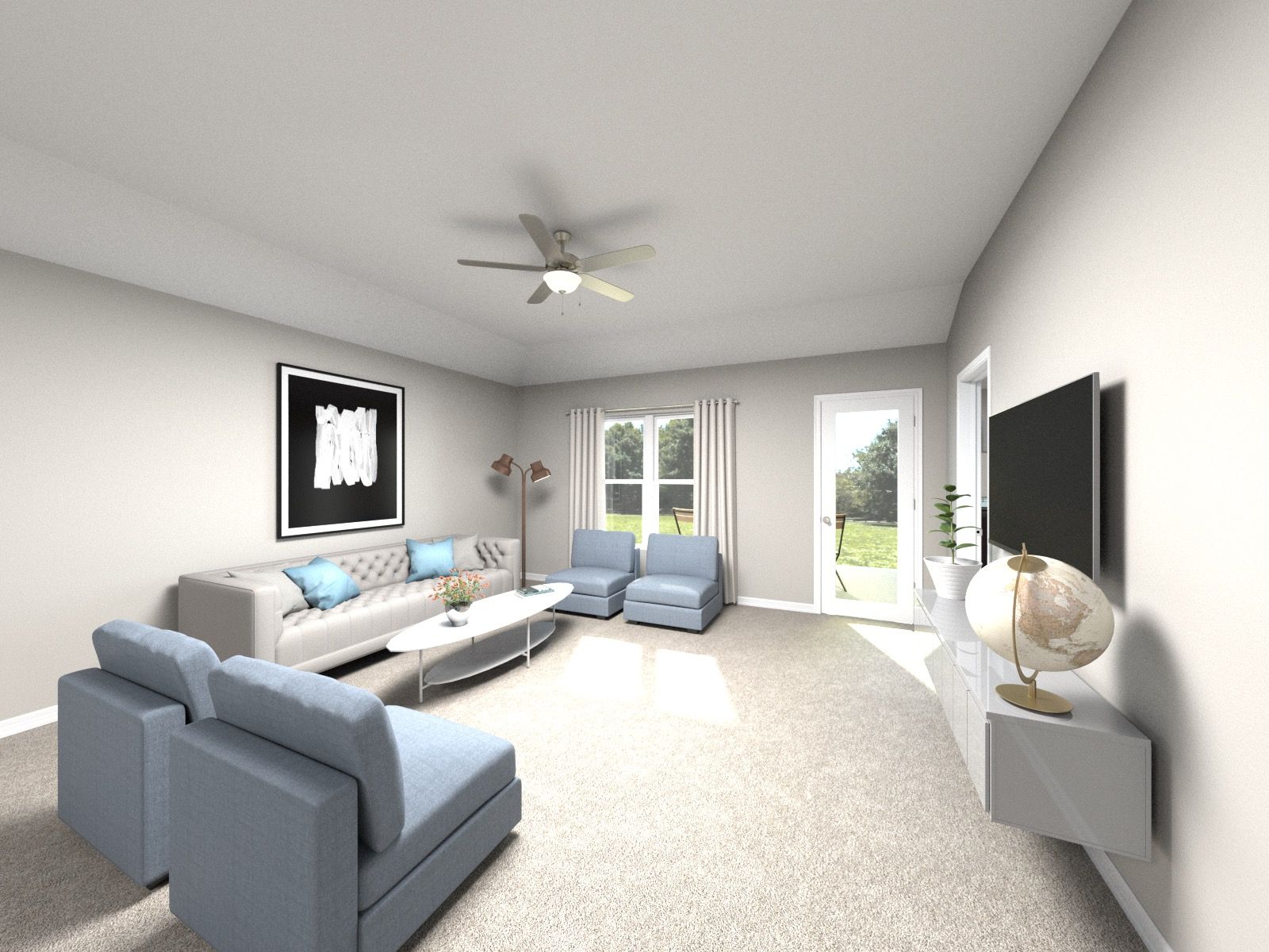 Living Room:The Cascade (330) Floorplan