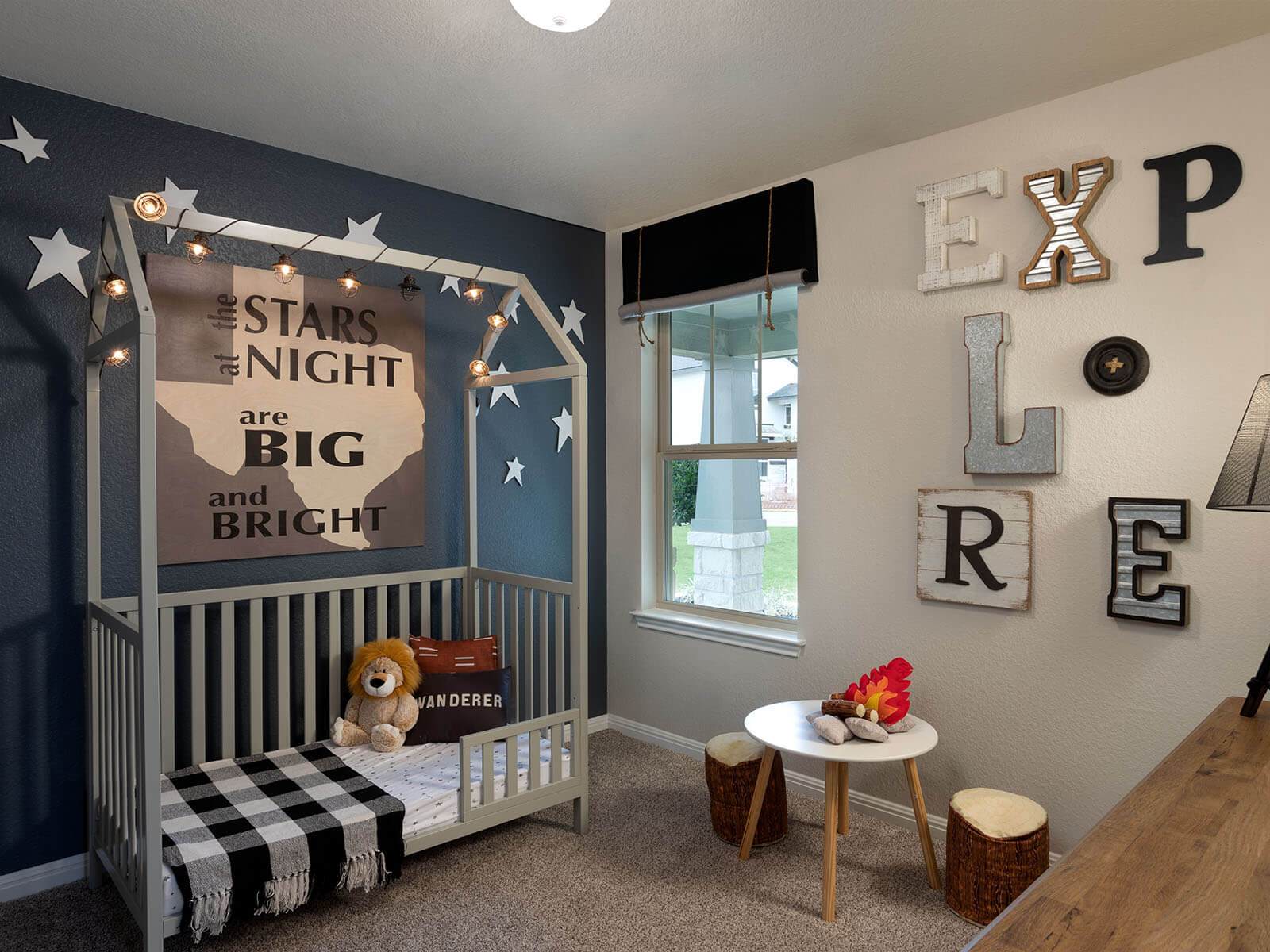 Customize the secondary bedrooms to fit your growing needs.:Customize the secondary bedrooms to fit your growing needs.