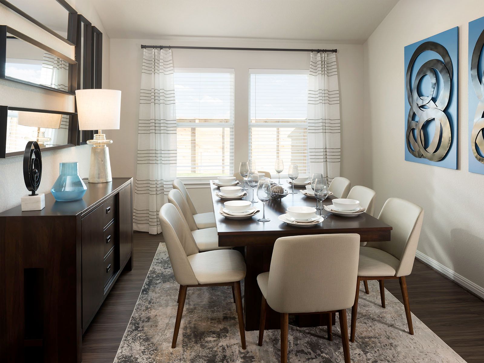 Use your flex space as a formal dining room to make every dinner feel like a special occasion.:Use your flex space as a formal dining room to make every dinner feel like a special occasion.