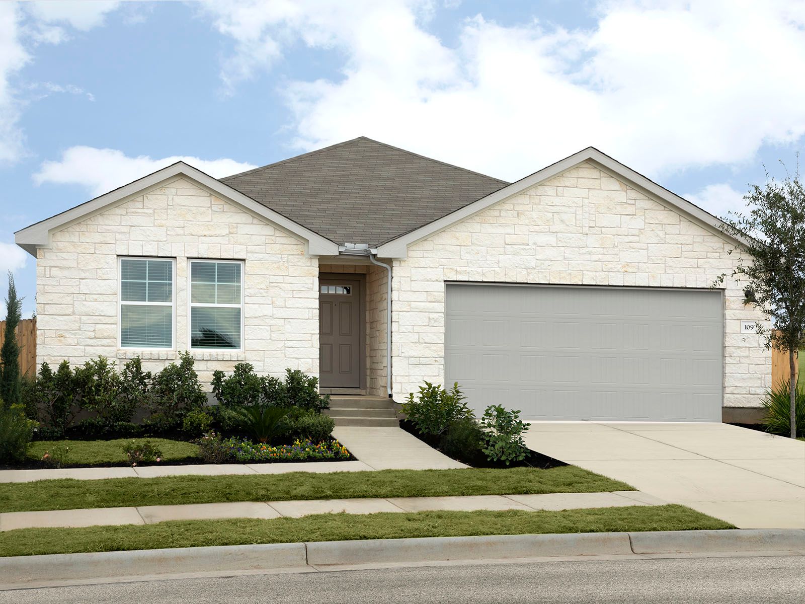 Explore the Henderson floorplan modeled in Butler Farms.