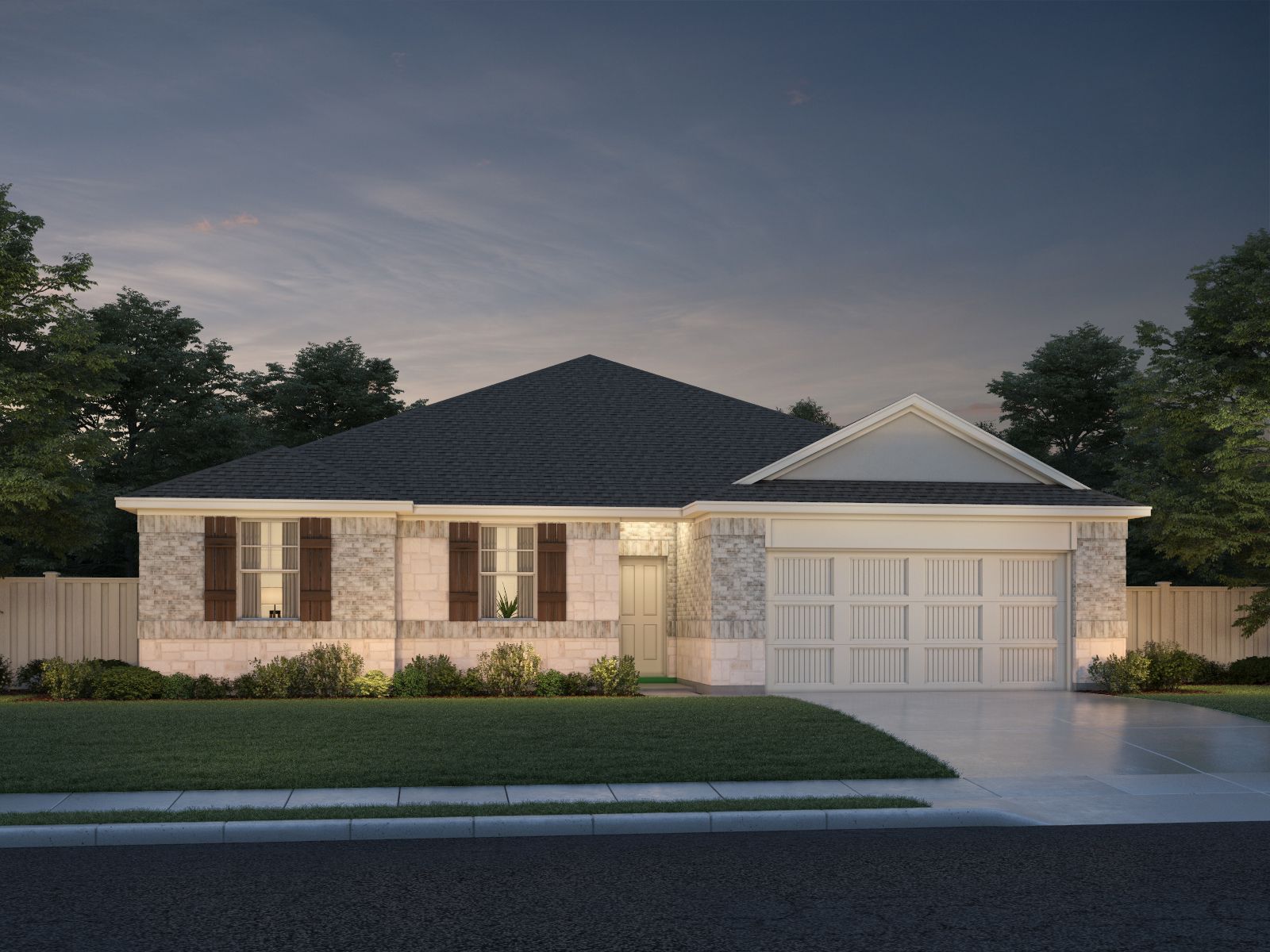 The Valor (540) Floorplan B Elevation Rendering:The Valor (540) Floorplan B Elevation Rendering