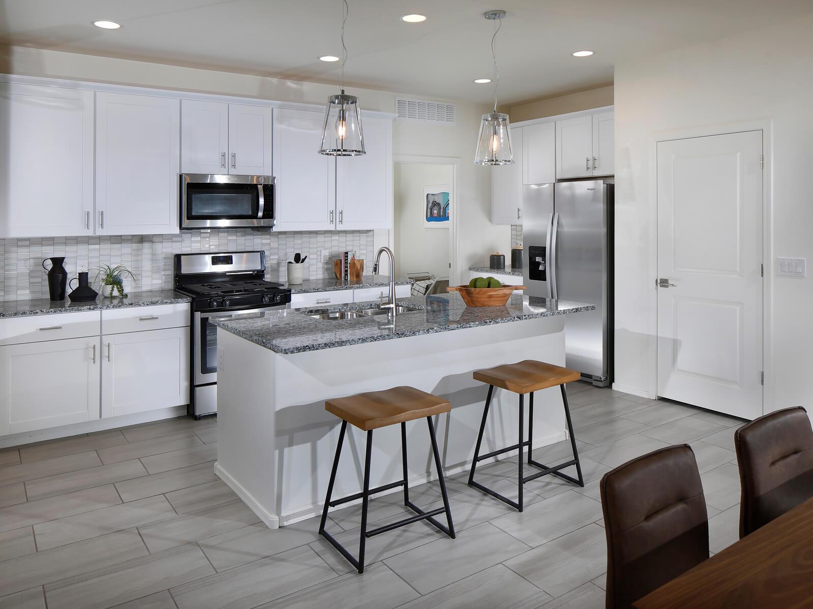 The 2380 floorplan modeled at Hanson Ridge.:The 2380 floorplan modeled at Hanson Ridge.