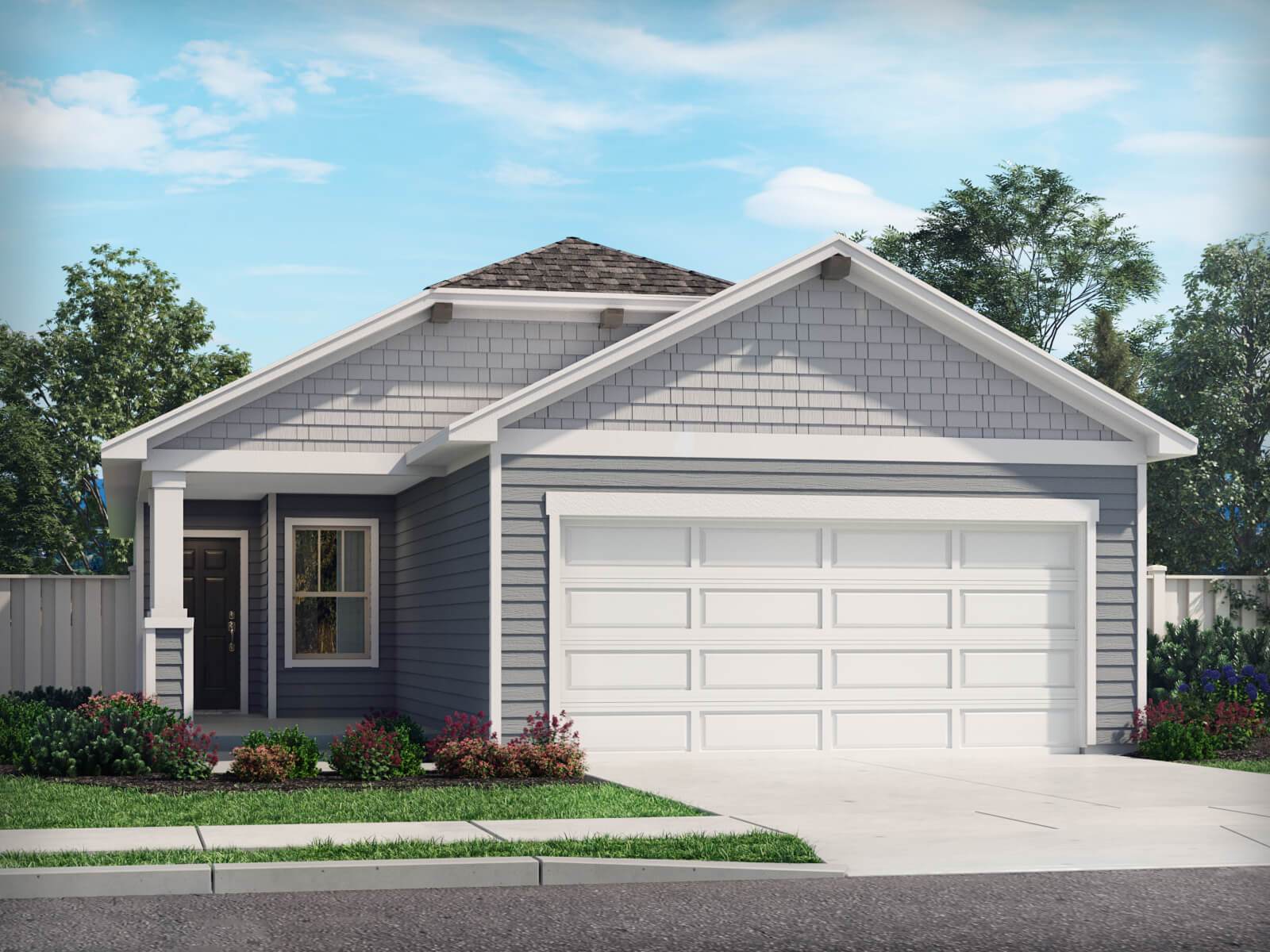 The Carlsbad Floorplan - Elevation B:Exterior Rendering