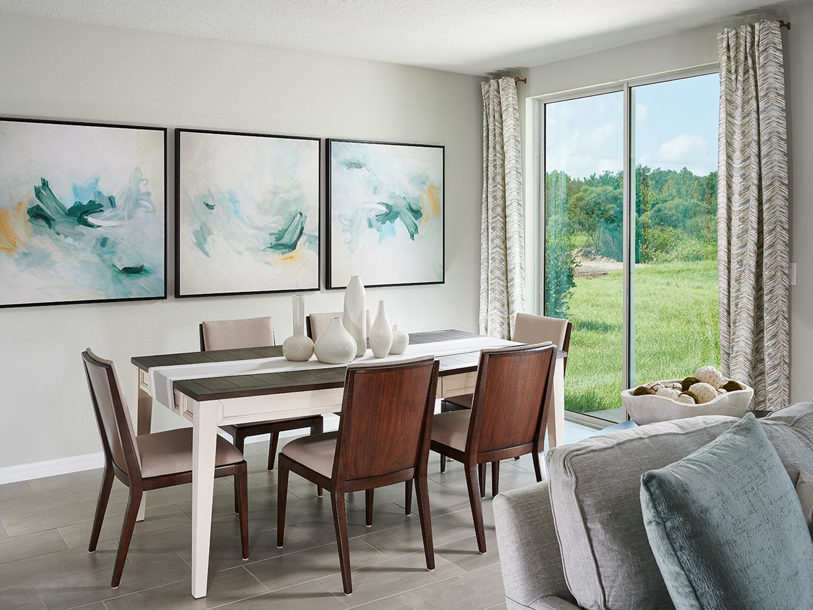 Dining Room modeled at Bristol Meadows.:Dining Room modeled at Bristol Meadows.