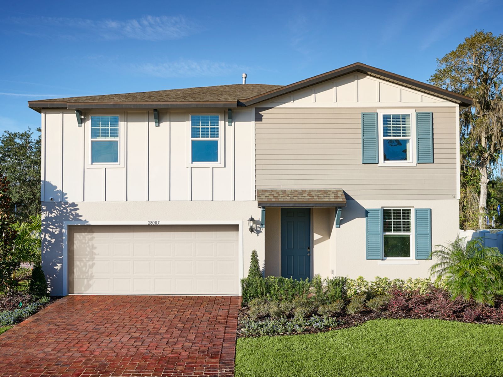 Exterior of Marigold floorplan