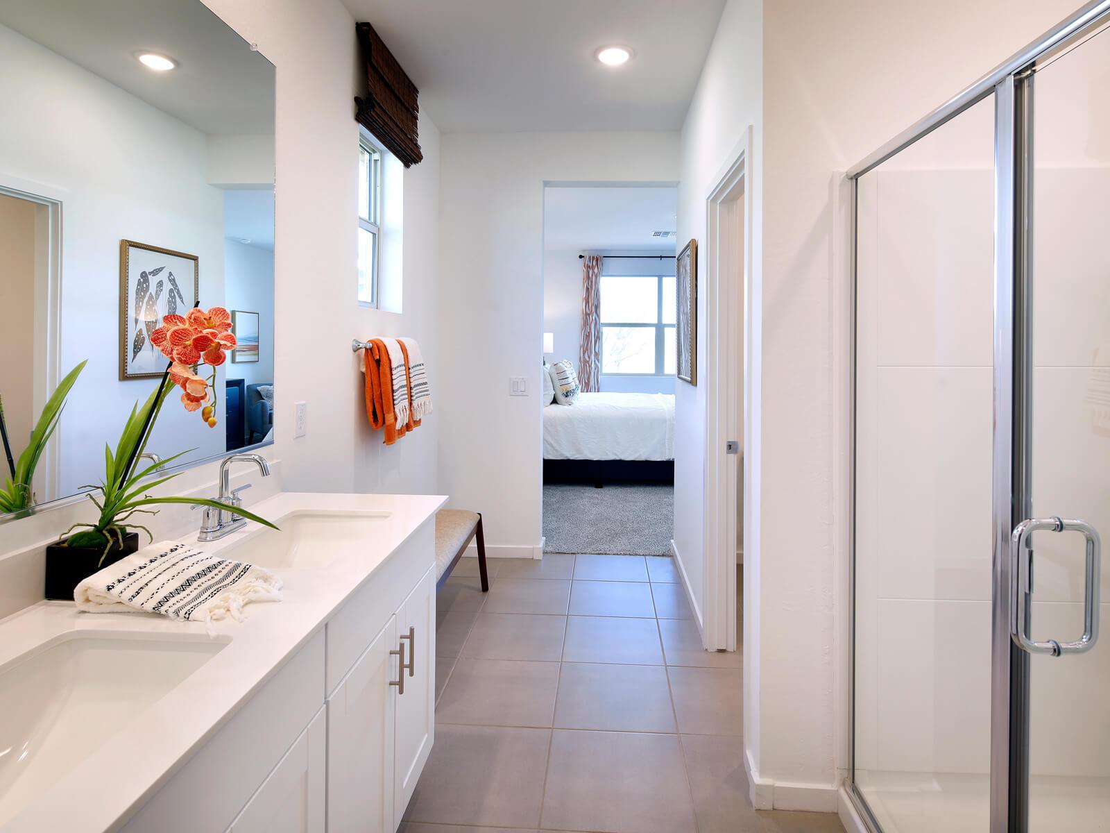 The 1820 floorplan modeled at Paloma Creek in Phoenix, Arizona.