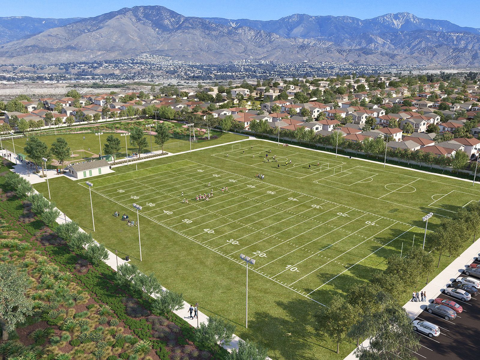 Proposed future city park in the Live Oak community.