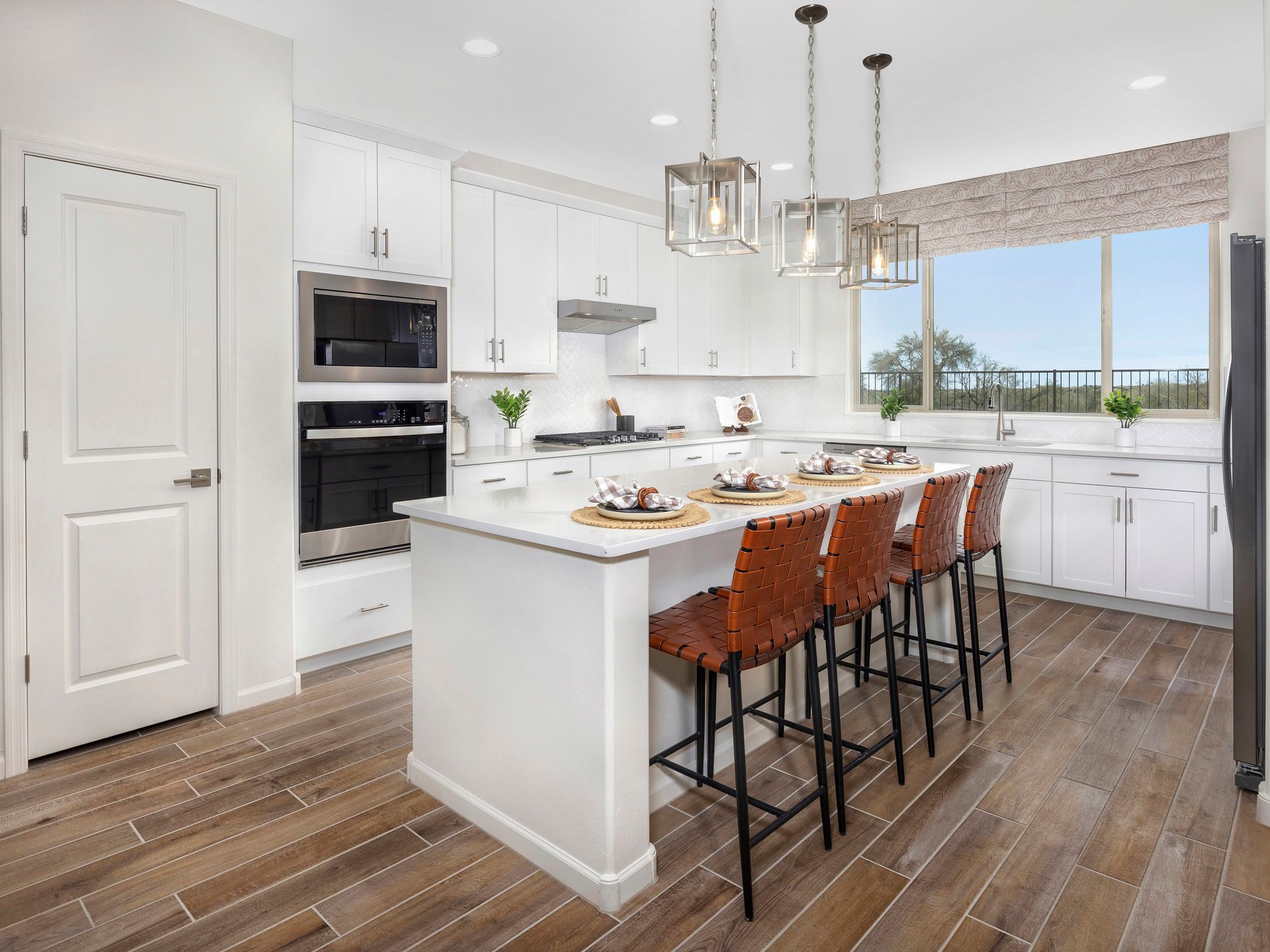 Enjoy plenty of seating and counterspace at the large kitchen island.:Enjoy plenty of seating and counterspace at the large kitchen island.