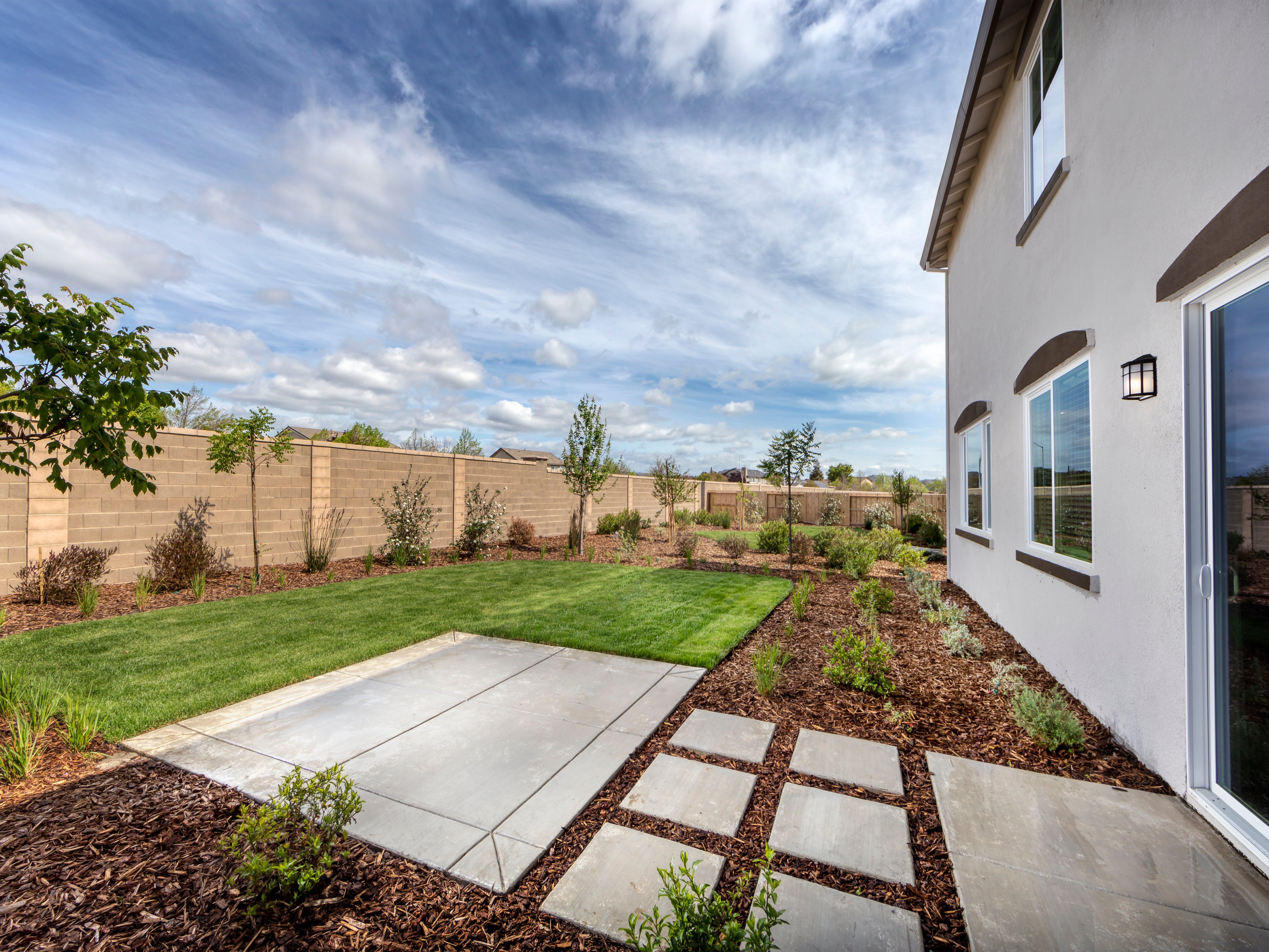 Residence 5 - backyard:Residence 5 - backyard