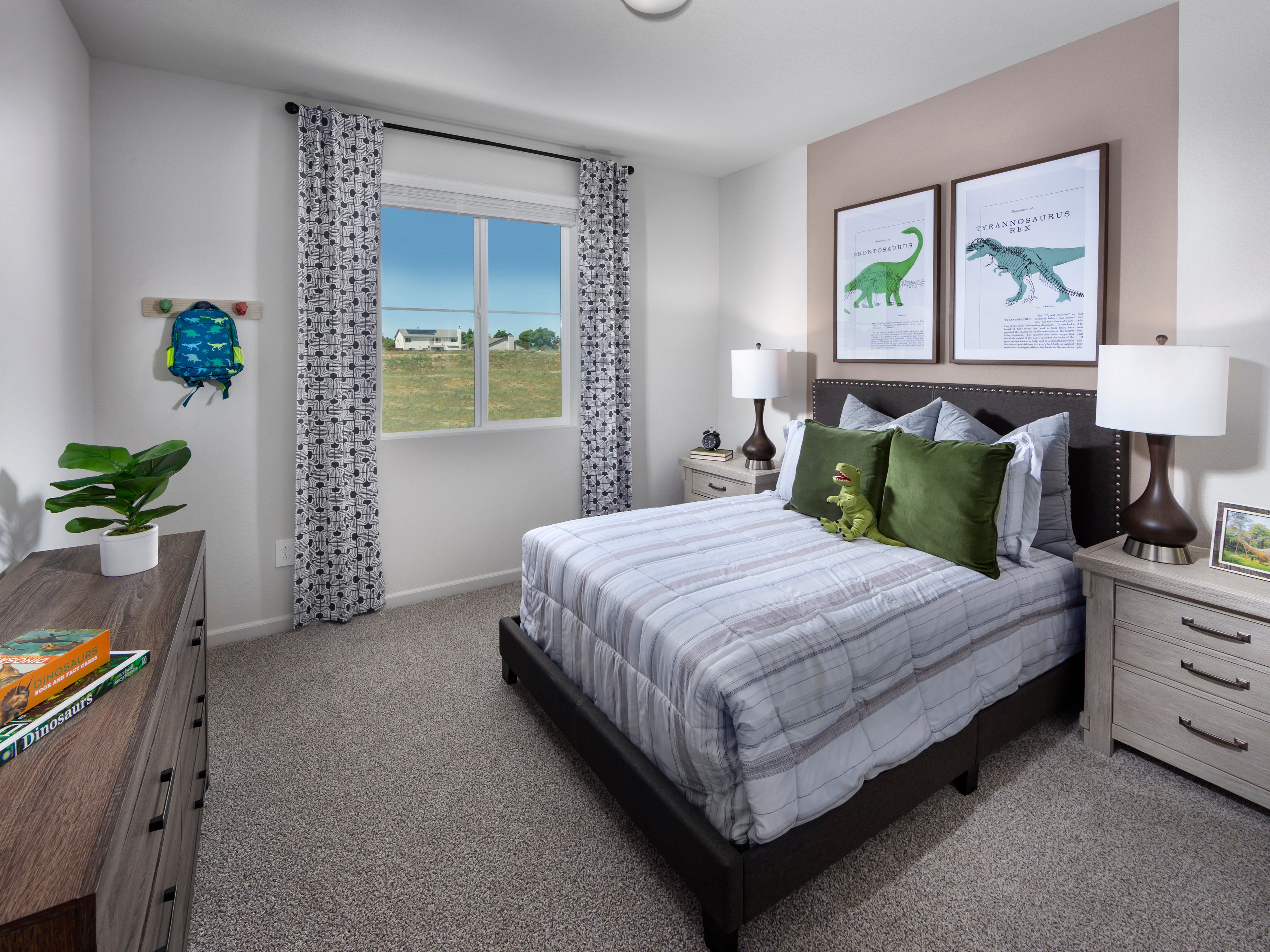 Residence 1 bedroom modeled at a nearby Meritage community.:Residence 1 bedroom modeled at a nearby Meritage community.