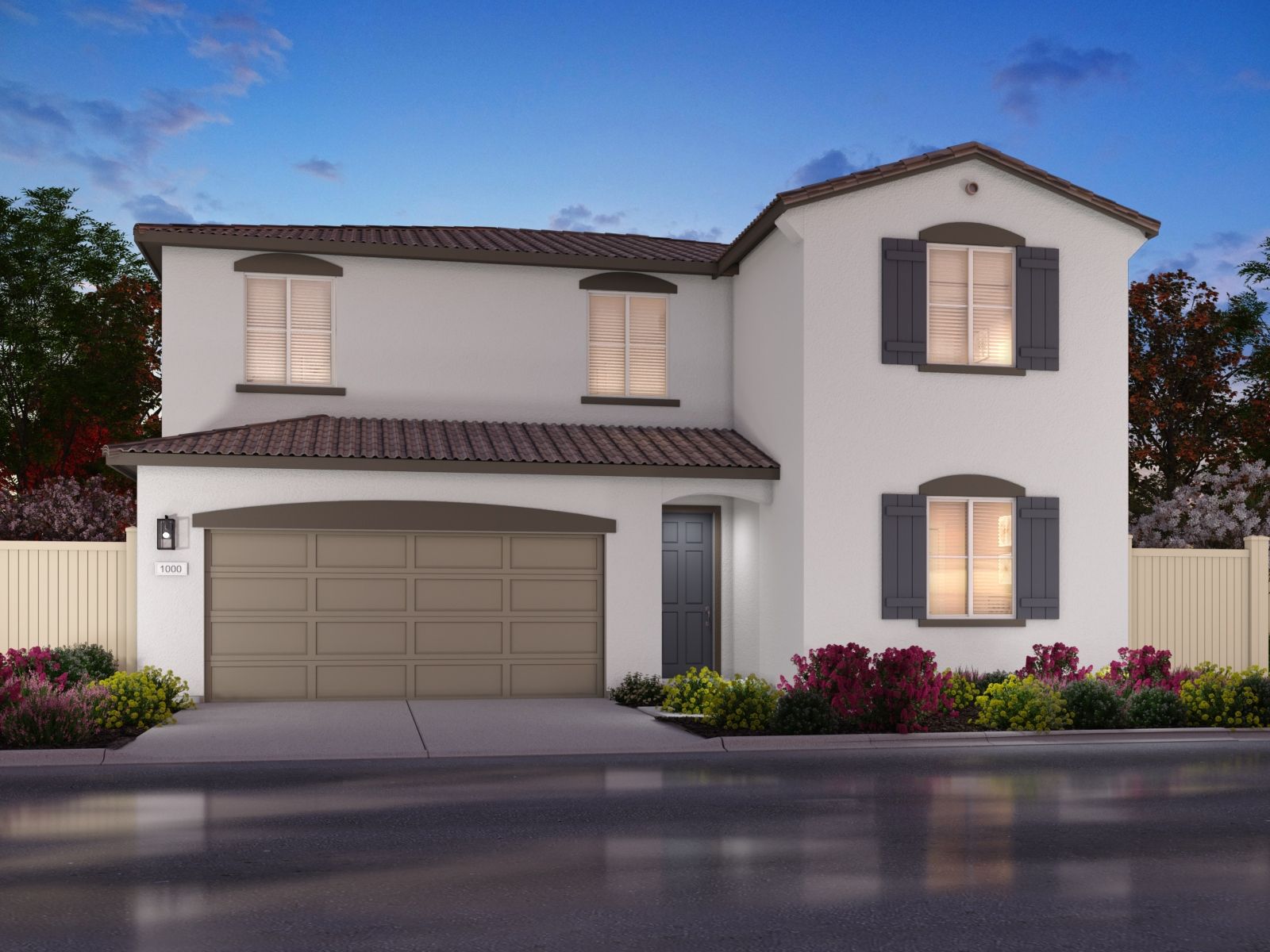 Elevation B:Residence 2