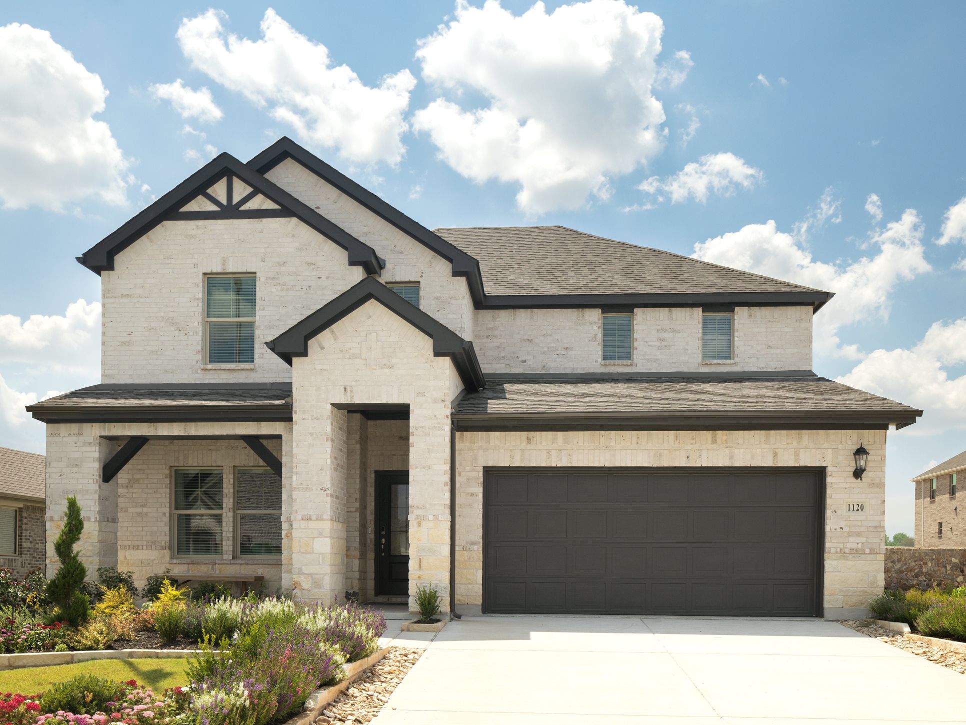 The Woodside floorplan, previously the Bexar, featured at Anna Ranch.