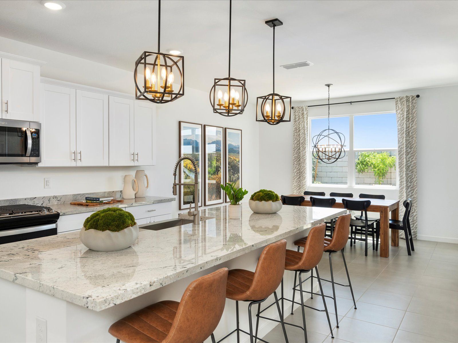 Kitchen in the Bailey Floorplan at Bella Vista Trails