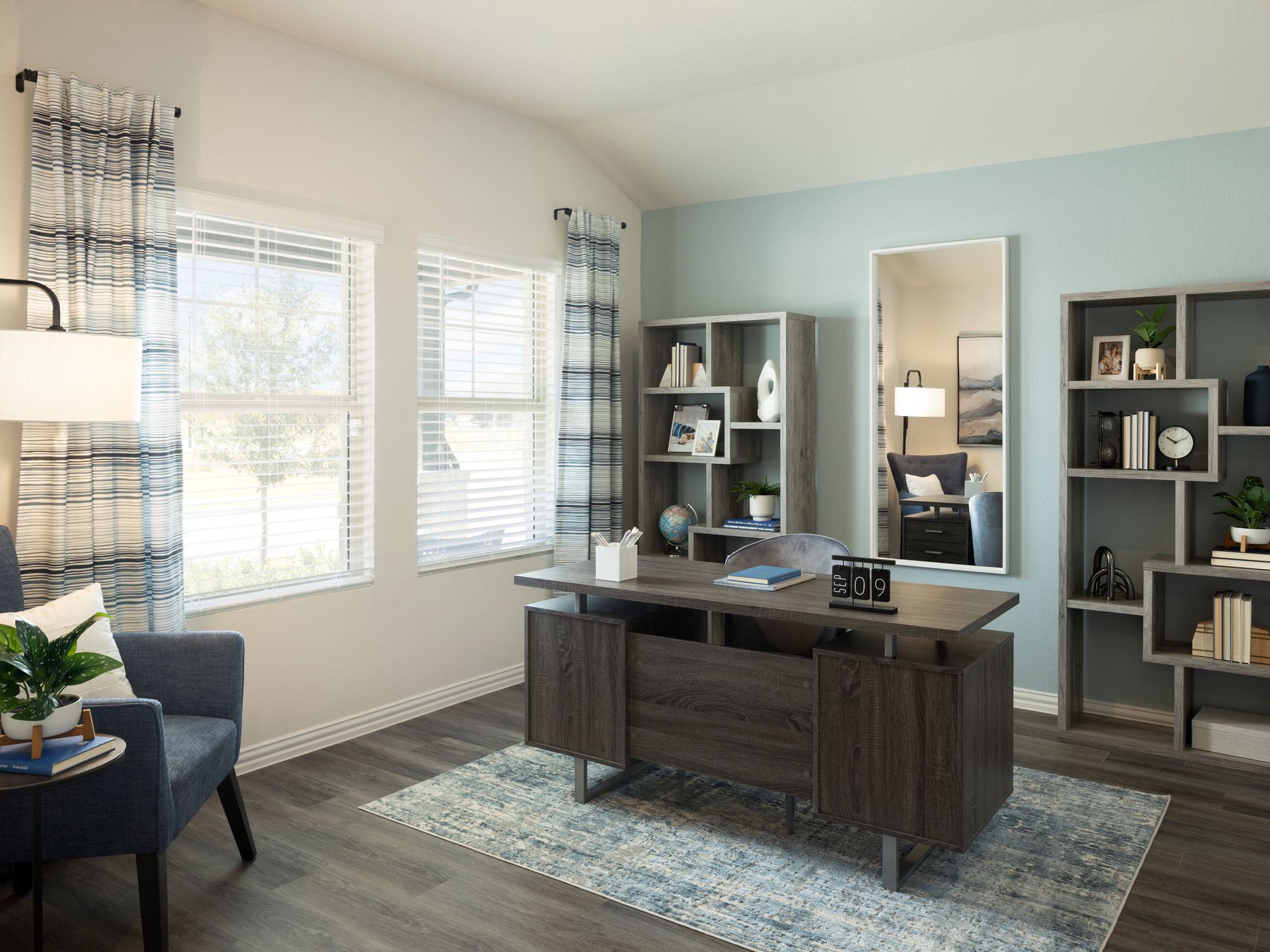 Get some quiet time in the study to get work done:Study