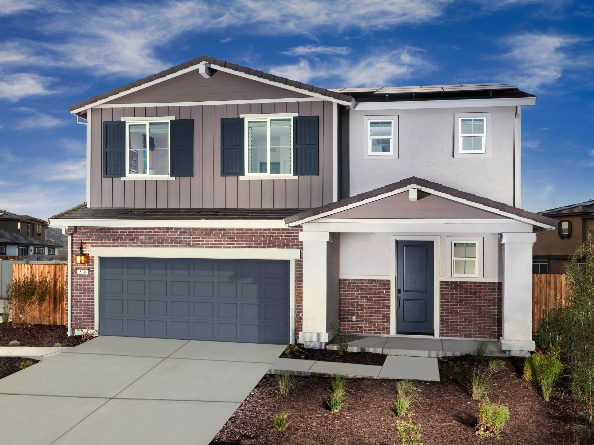 NCA_TramoreVillageAtVandenMeadows_3522_Exterior_E_530SheffordDrive_Model:NCA_TramoreVillageAtVandenMeadows_3522_Exterior_E_530SheffordDrive_Model